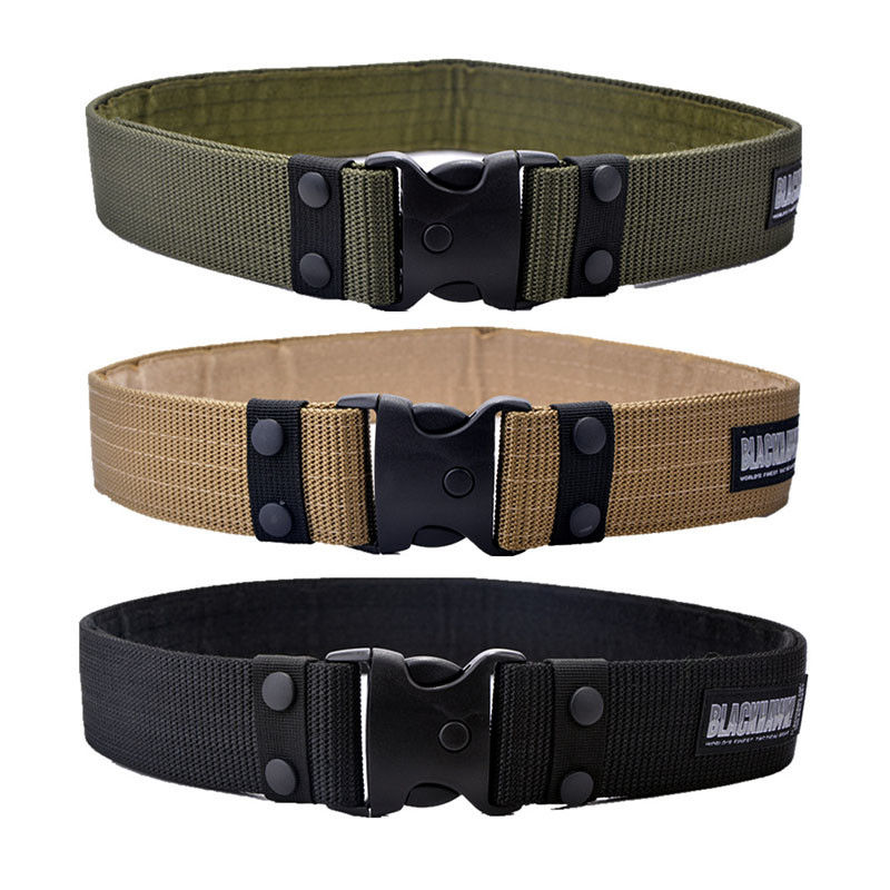 Canvas 5.5cm Width Survival Tactical Belt CQB Military Uniform Belt