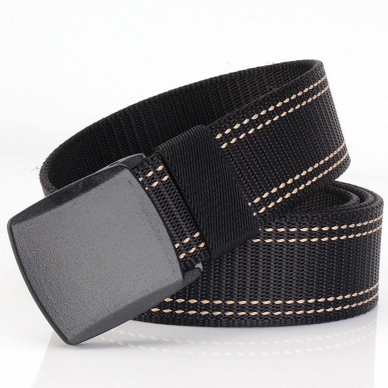 Army Canvas Fabric Web Belt OEM Military Belts And Buckles 120cm