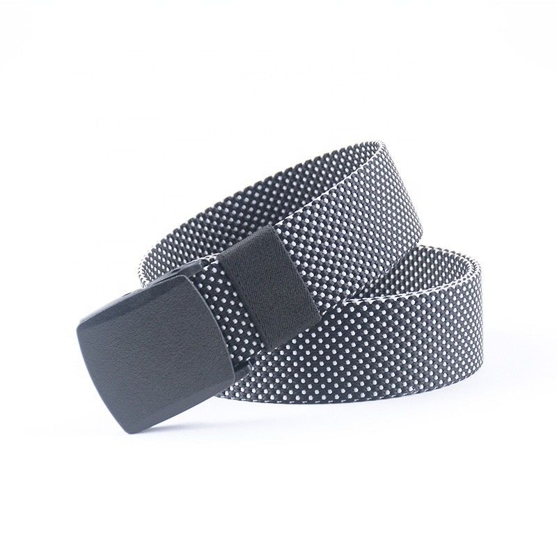 Woven 3.8cm Wide Military Style Web Belts Tactical 125cm Plastic Buckle